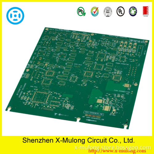 6 Layer Green Matt Soldermask PCB